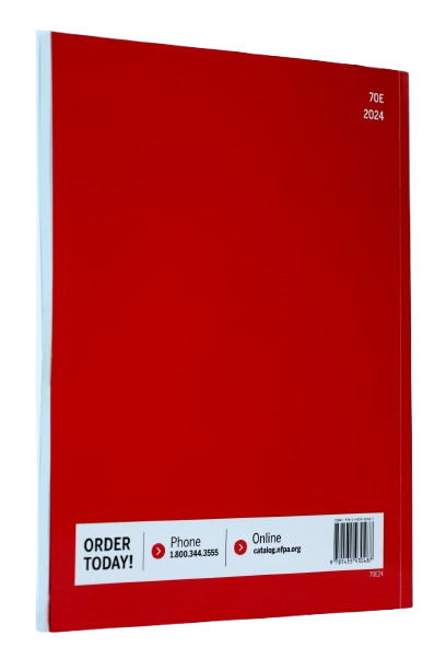 NFPA 70E, Standard for Electrical Safety in the Workplace, 2024 Edition Perfect Paperback – May 19, 2023
